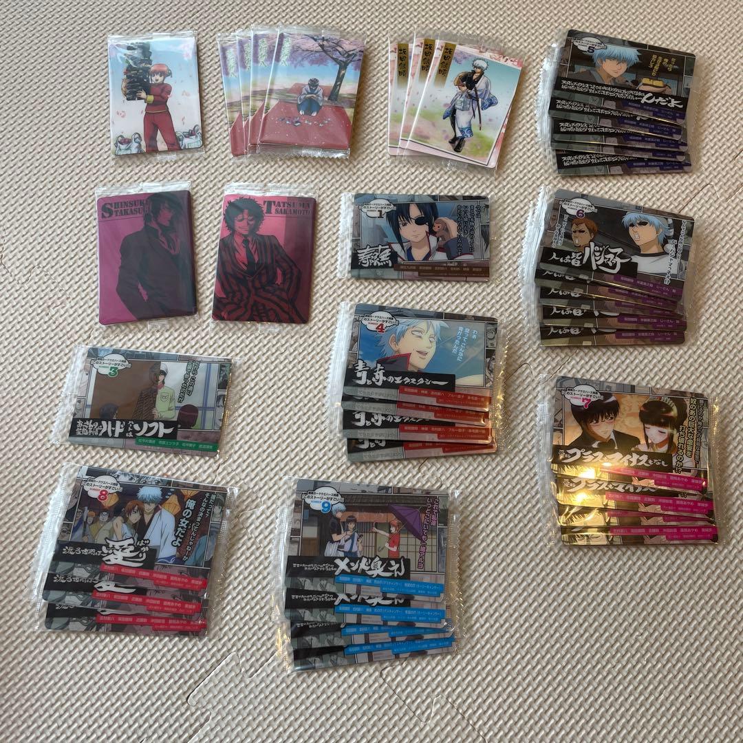 銀魂カードウエハース　まとめ売り 215枚