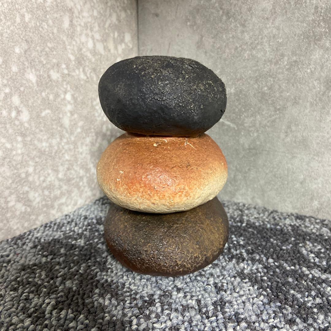 備前焼　脇本博之　香炉　花器　花瓶　一輪挿し　緋襷　窯変　カセ　置物　インテリア