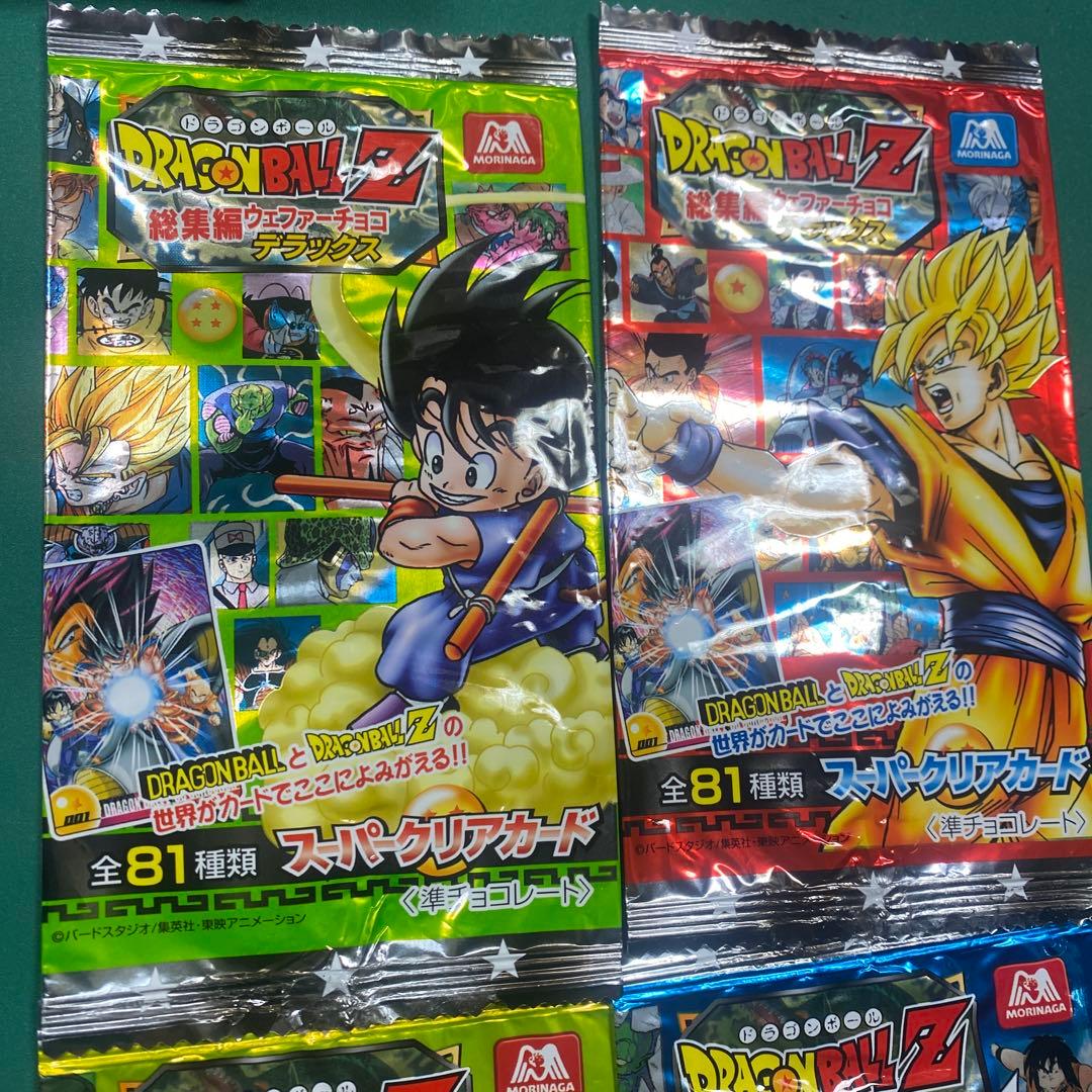 ドラゴンボールウエハース　総集編　森永　空袋全4種セット　2004年