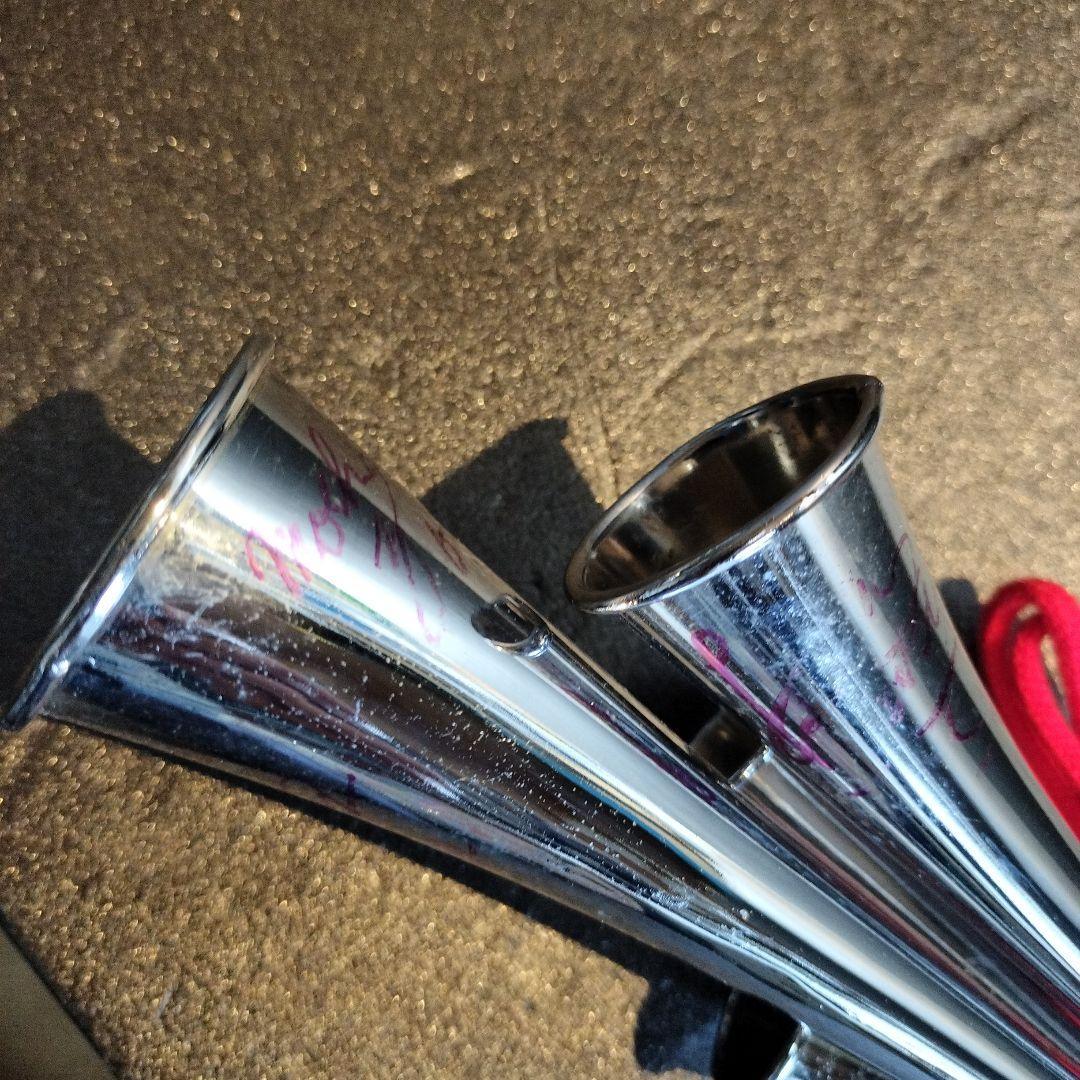 モルテン　4連チアホーン　【不明なサイン入り】