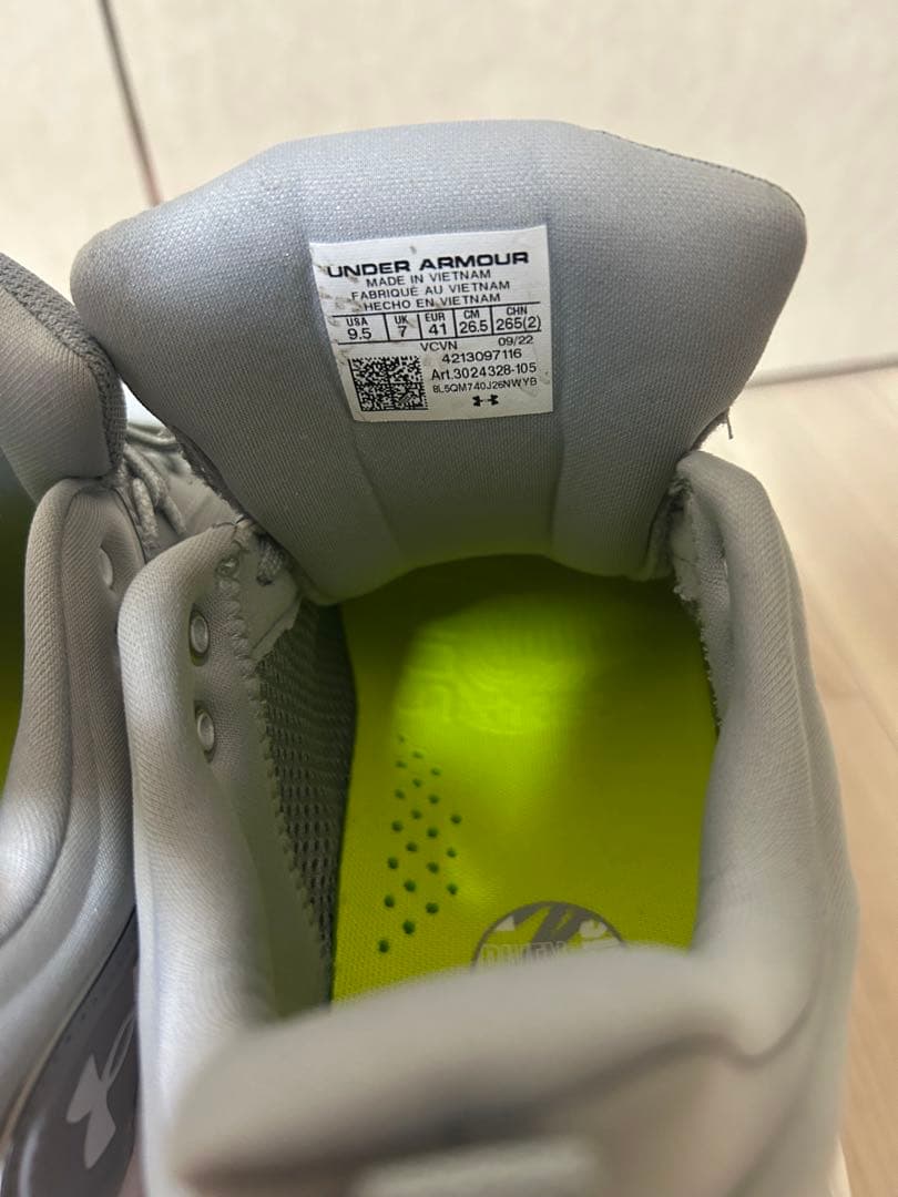 アンダーアーマー　野球スパイク 26.5cm