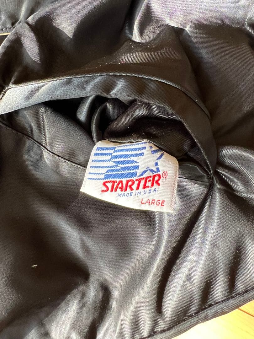 NFL 49ers　90sリバーシブル スタジャン　スターター製　Lサイズ