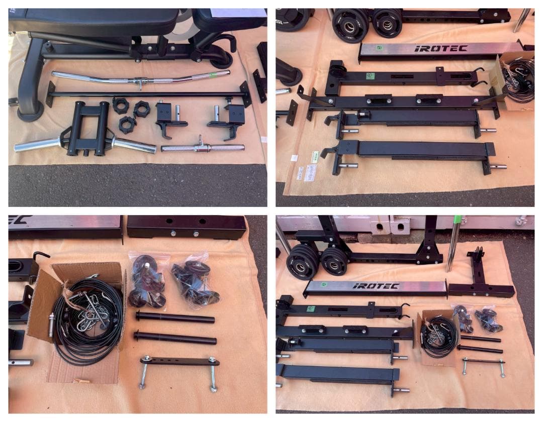 H8020☆美品☆iROTEC☆パワーゲージ☆ラットプルベンチ☆筋トレ