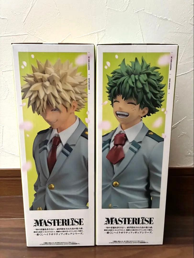 一番くじ　ヒロアカ-紡がれる想い- A賞B賞 フィギュア2点セット おまけ付き