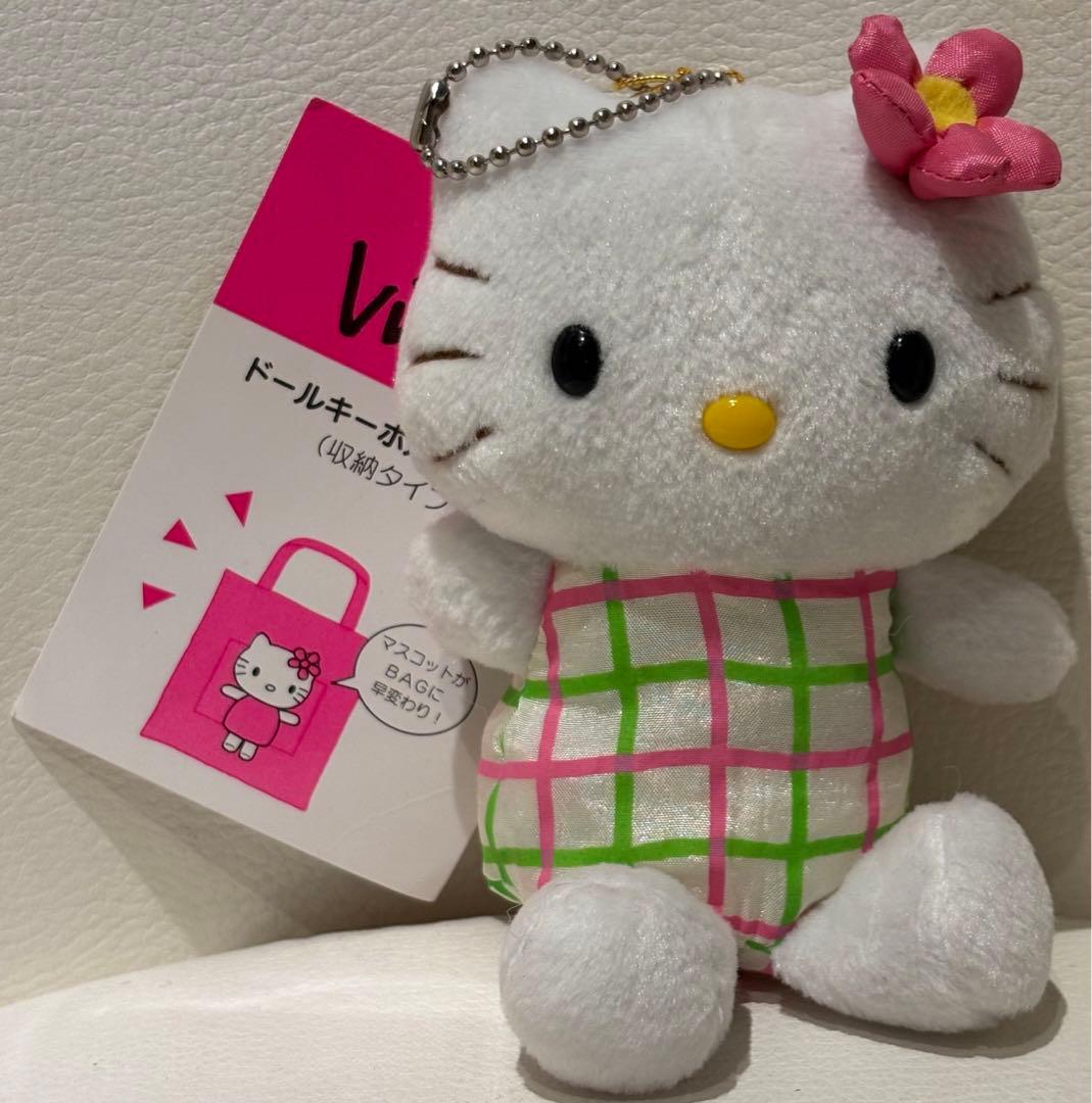 平成 レトロ　激レア.ハローティ ぬいぐるみ エコバッグ　新品タグ付 1999年