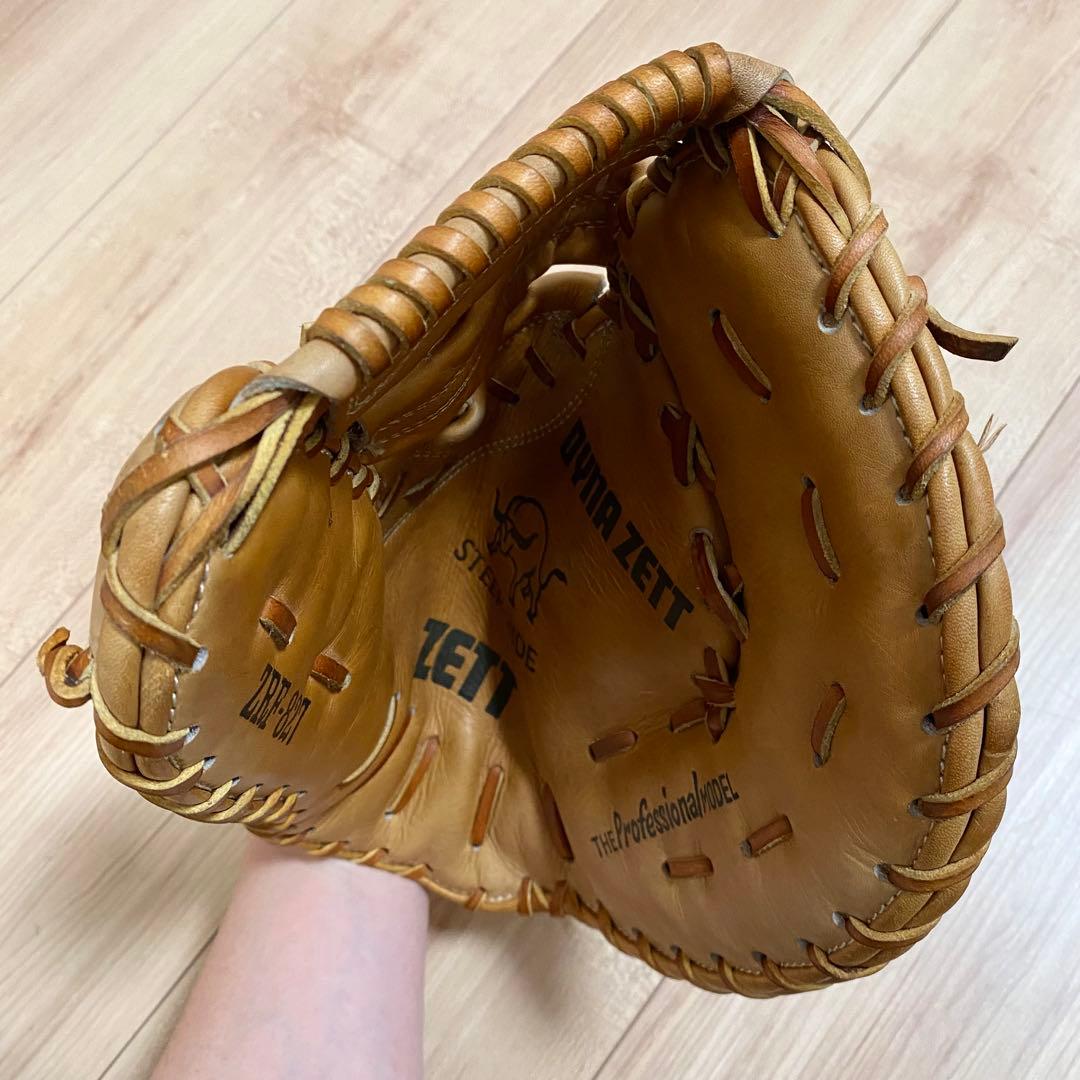 ★激レア★ゼット ZETT 一般 軟式 ファーストミット 右投げ 一塁手