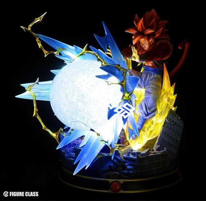 新品未開封『ドラコンボール』 超サイヤ人4 ゴジータ ガレージキット スタチュー