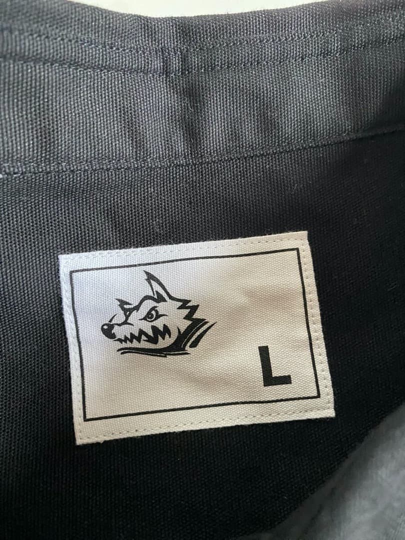 新品 2024 マンウィズ　戦闘服　黒 ジャケット L　マンウィズアミッション