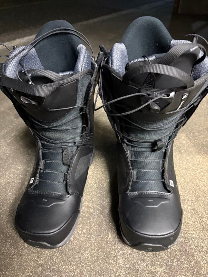 サロモン ダイアログ 26.5cm クイックレース 使用少ない　足の幅細めの方に