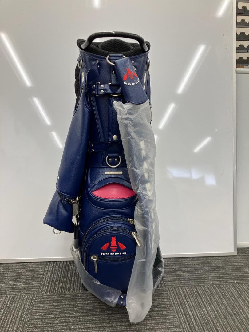 RODDIO キャディバッグ　パッチワークダークブルー　015