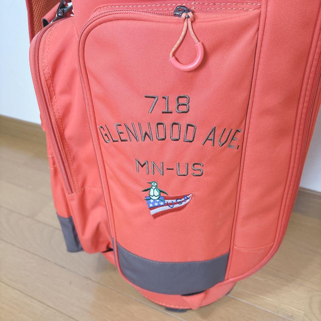 K421 Munsingwear キャディバッグ オレンジ