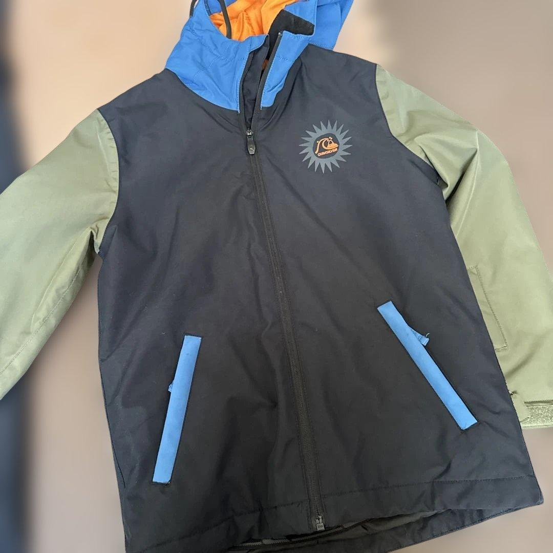 キッズ スノーボード スキーウェア クイックシルバー 150 美品