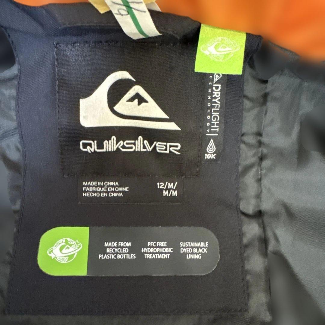 キッズ スノーボード スキーウェア クイックシルバー 150 美品