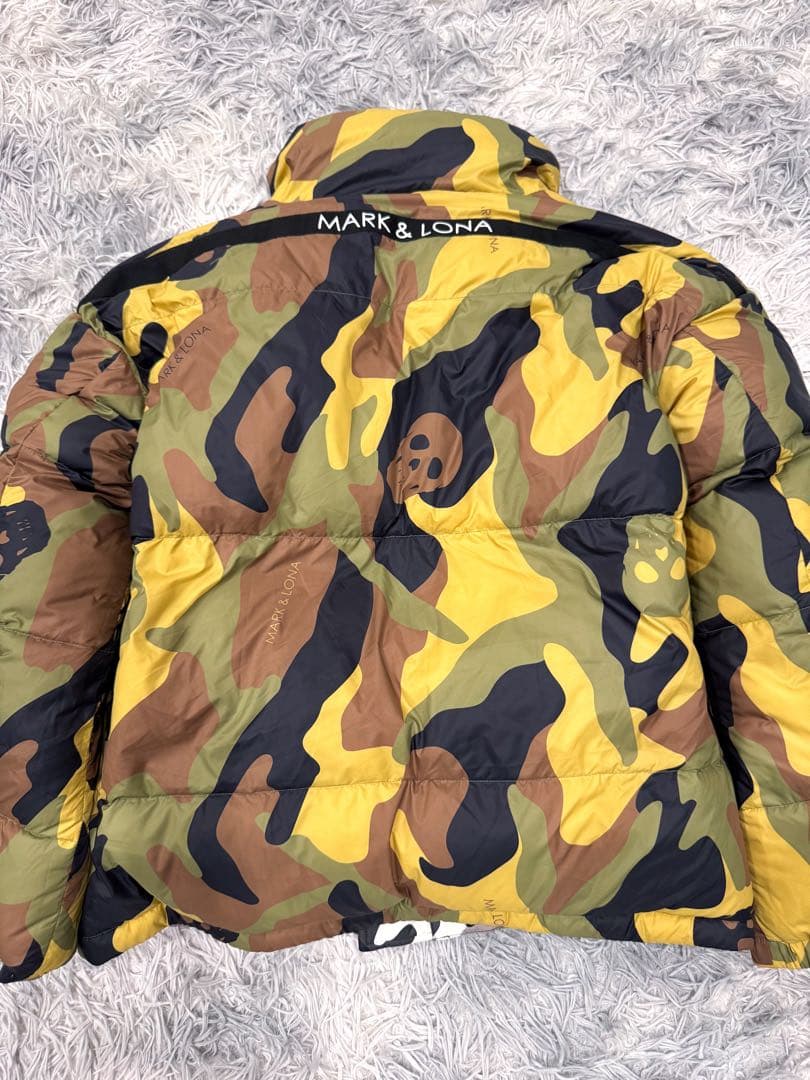MARK&LONA リバーシブル ダウンジャケット レディース