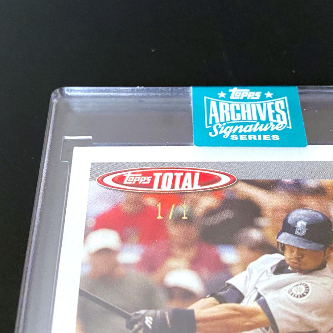 【世界で1枚】至宝★イチロー★直筆サインカード★TOPPS ARCHIVES