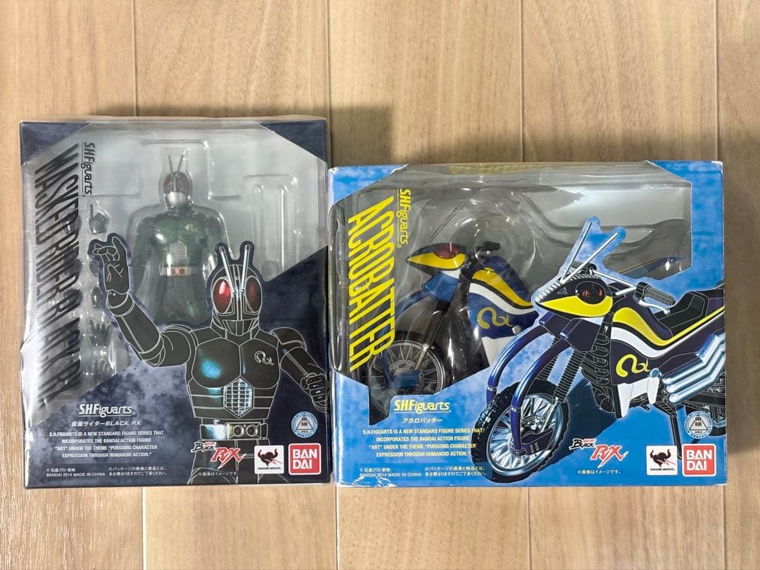 S.H.フィギュアーツ 仮面ライダーBLACK RX アクロバッター 後期セット