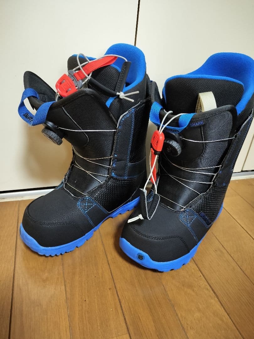 Burton スノーボードブーツ 黒/青