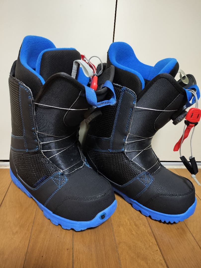 Burton スノーボードブーツ 黒/青