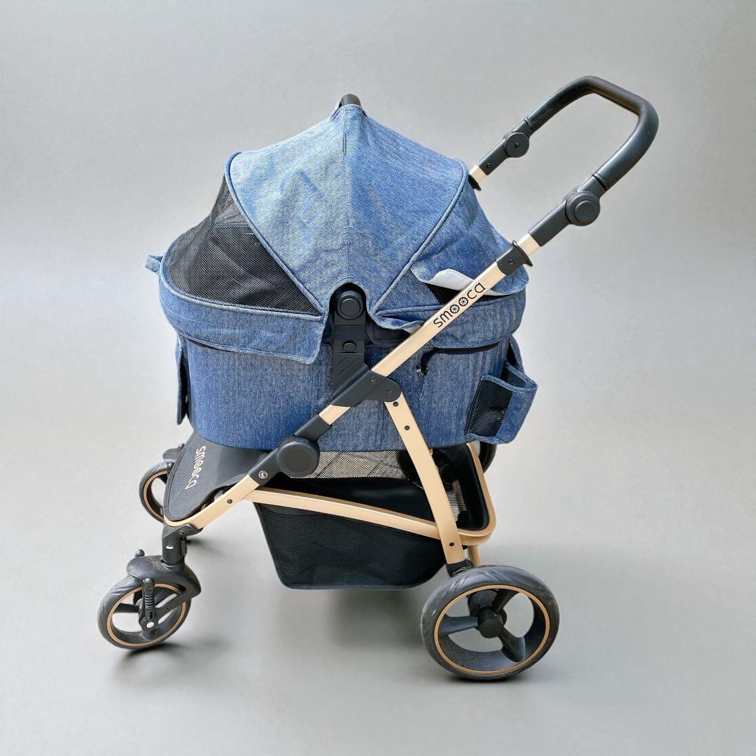 ペットパラダイス smooca プレミアム ペットカート エアバギー 3way