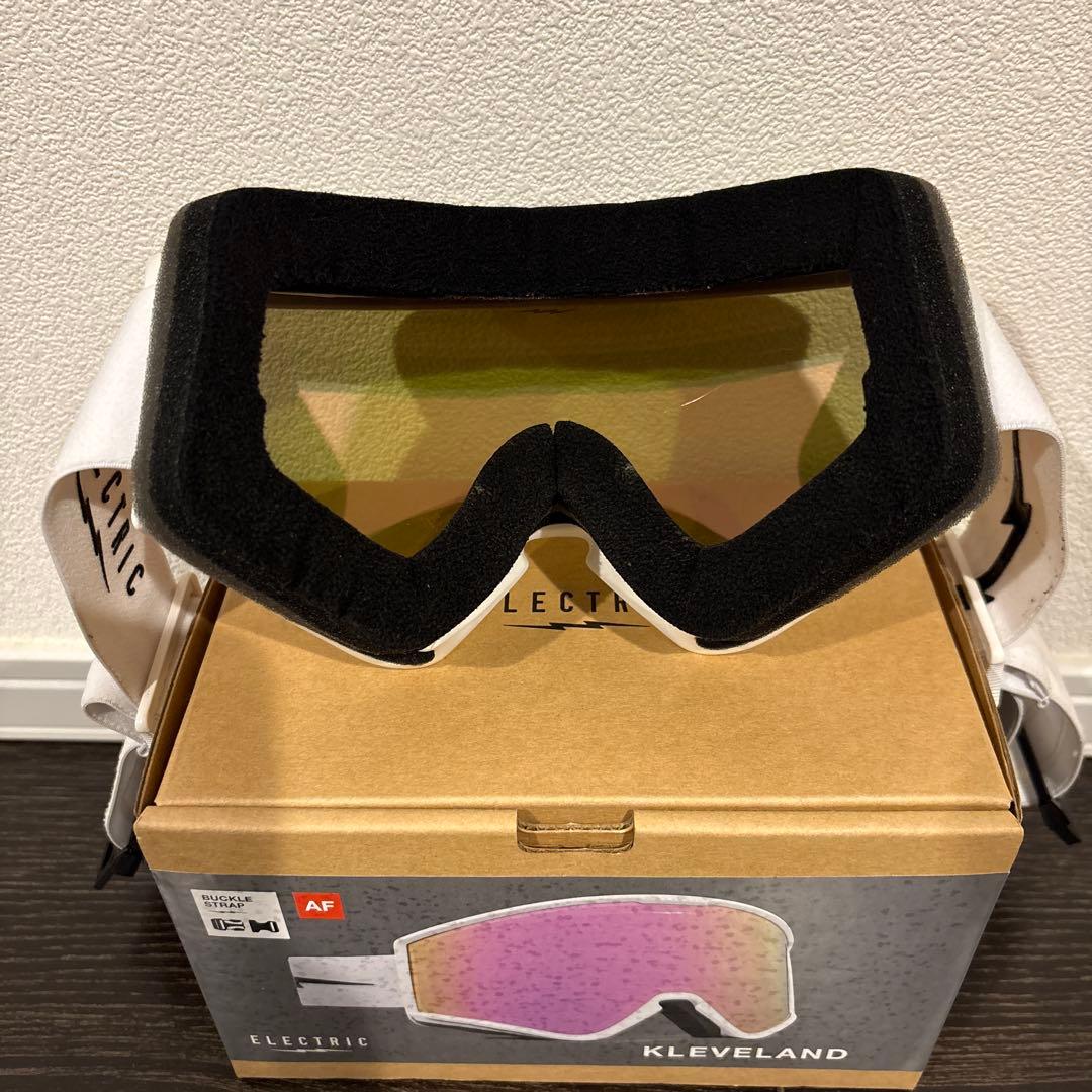 ELECTRIC　ゴーグル KLEVELAND ホワイト