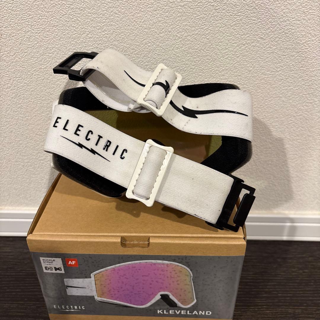 ELECTRIC　ゴーグル KLEVELAND ホワイト