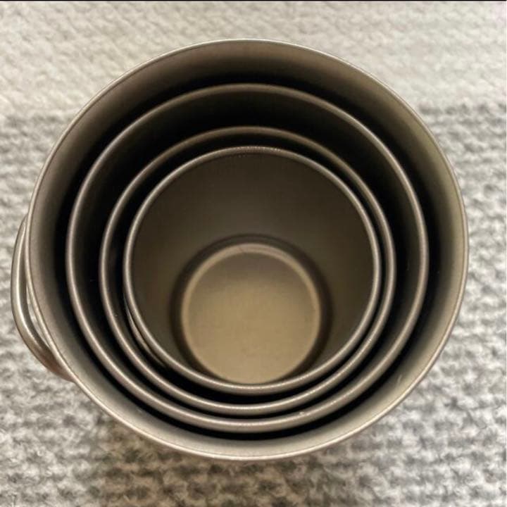 スノーピーク　チタンシングルマグ   チタンシングルマグ   ４点セット