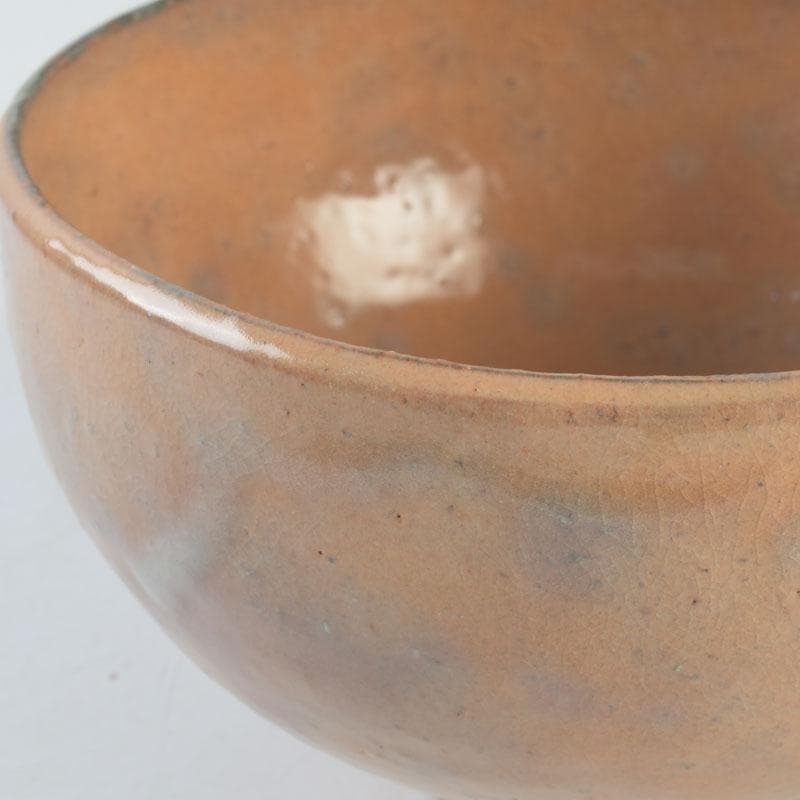 茶道具　萩焼　天耳窯　十三代坂田泥華造　茶碗　共箱　C　9869