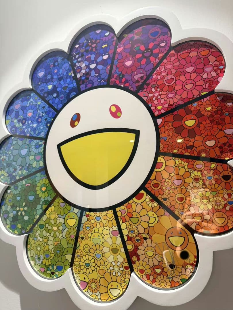 村上隆 ポスター お花がスパークル！