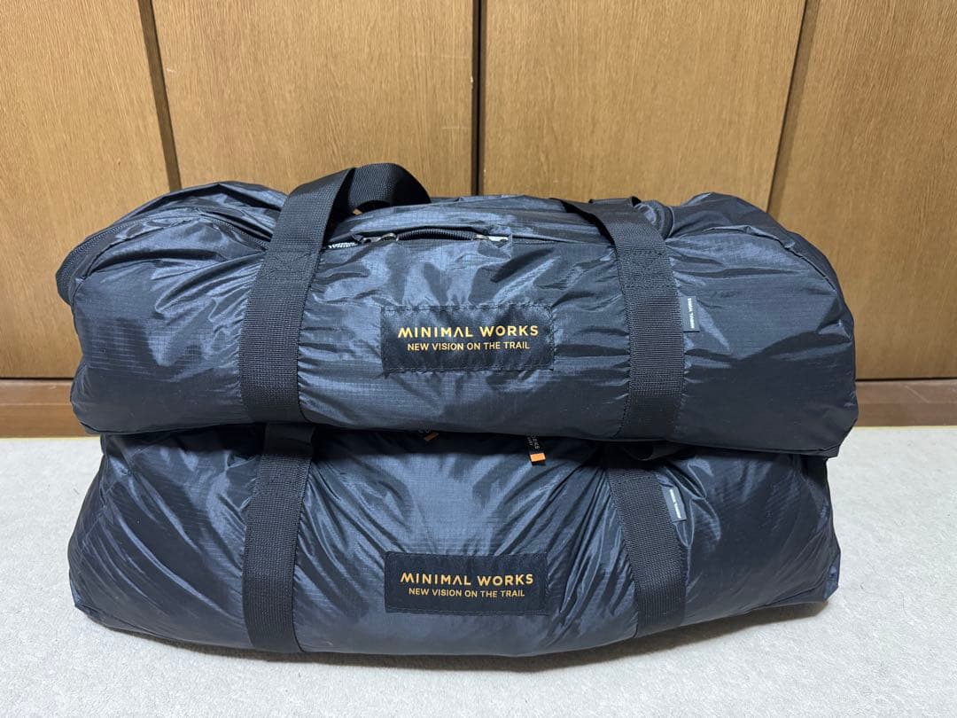 テント・タープ MINIMAL WORKS SHELTER GBlack & VESTIBULE