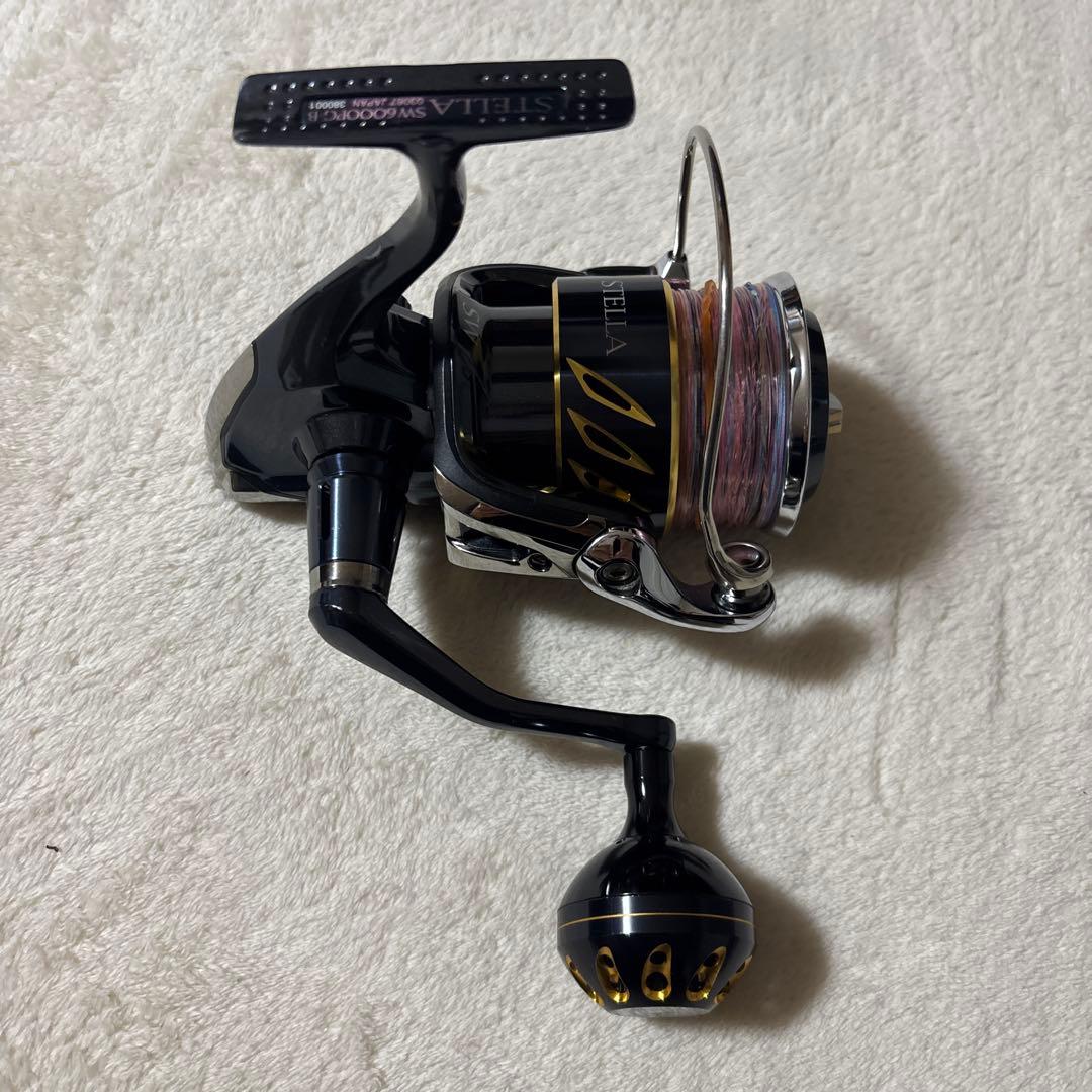シマノ13ステラSW6000PGとダイワ紅牙ICS103右巻きのセットになります