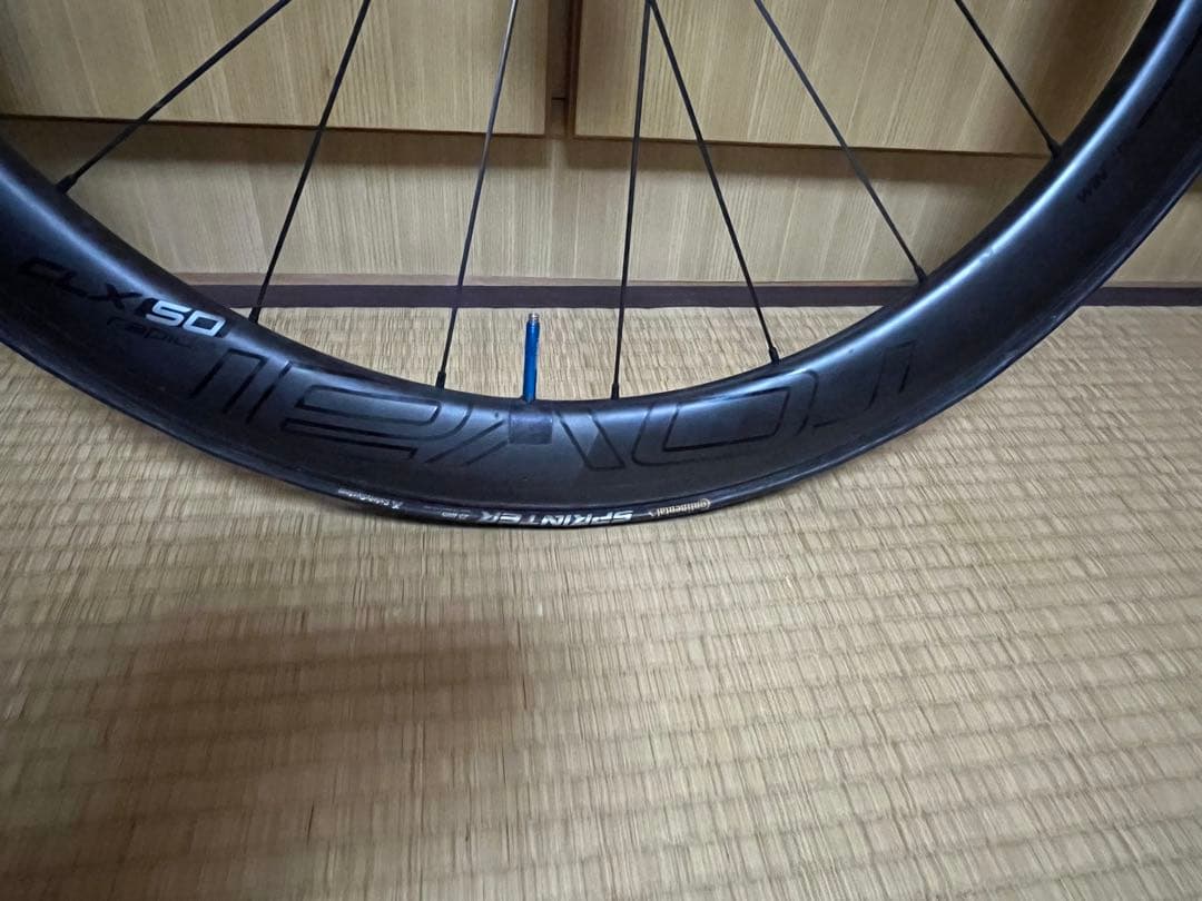 【前輪ジャンク品】ROVAL CLX 50 カーボンホイール