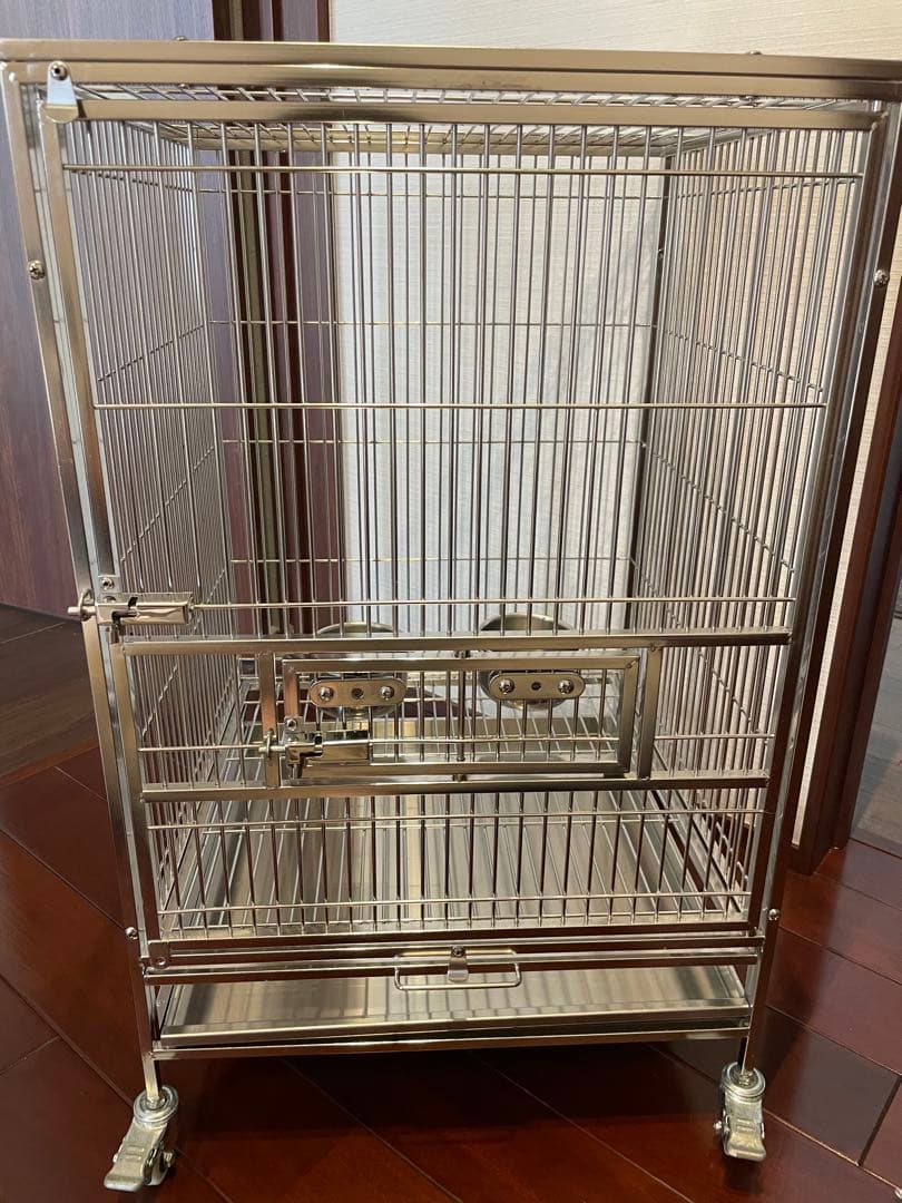 こんぱまる製　ステンレスケージ大(細)　Y212