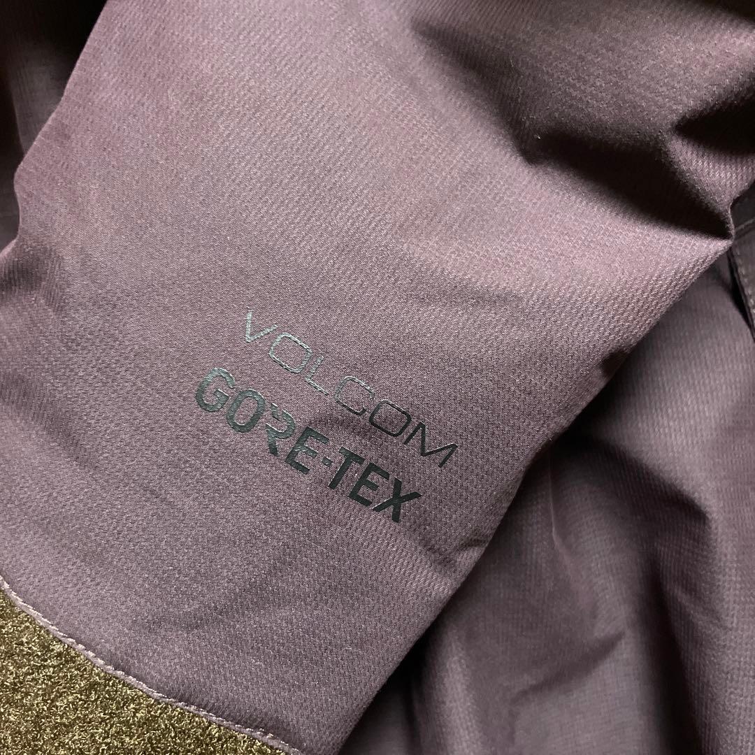 【美品】volcom GORE-TEX レディースS プルオーバー