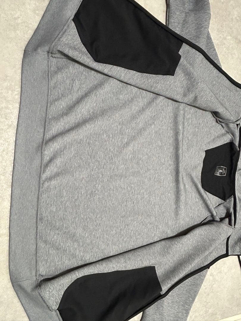 未使用級 on ジップフーディー　ジップパーカー 2XL グレー メンズ