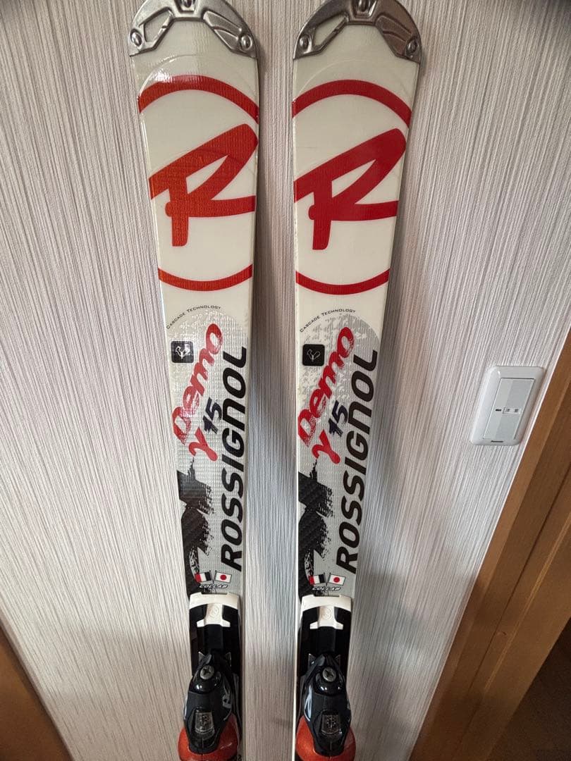 ロシニョールスキー板 ビィンディング付