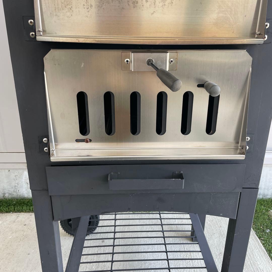 ピザ窯　持ち運びOK　アウトドア　ステーキ　バーベキュー