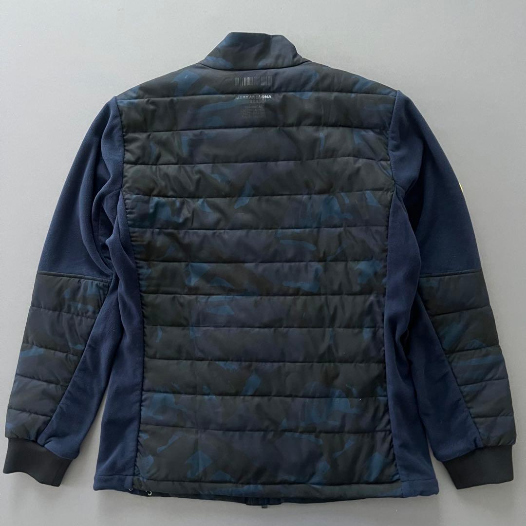 MARK&LONA マークアンドロナ　ダウンジャケット　切り替え　メンズ　迷彩