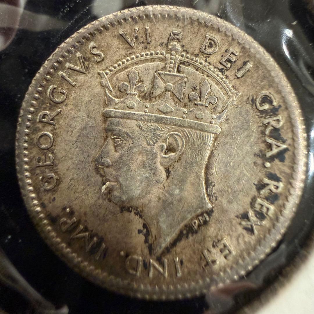 No.68 アンティーク 銀貨 5点まとめ ニューファンドランド 5 10セント