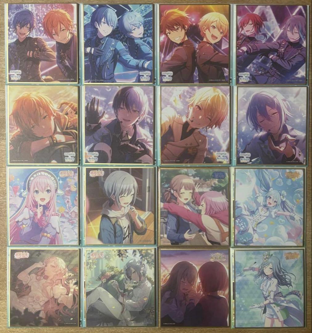 プロジェクトセカイ プロセカ ミニ色紙 まとめ売り