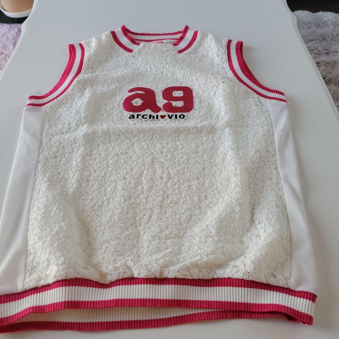 archivio ストライプ ゴルフウェア セット