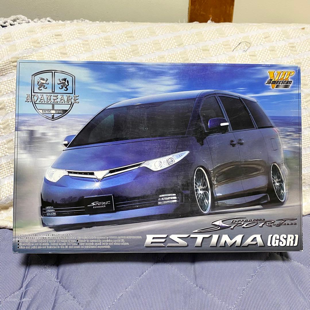 アオシマ 1/24 アヴァンツァーレ GSR トヨタ エスティマ インテレッセ