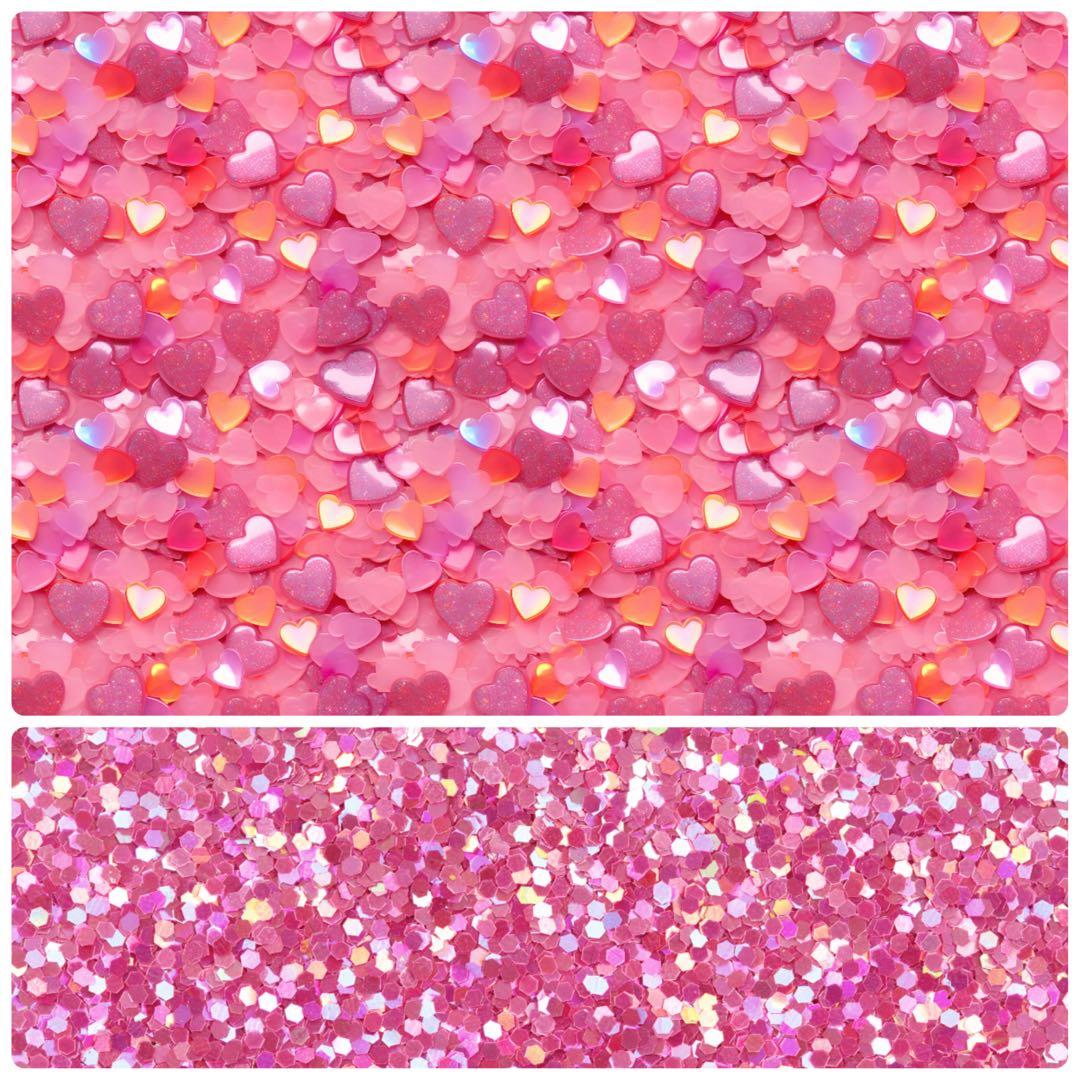 新作♡gemlike fabric8種80枚 A4デザインペーパー♡コラージュ