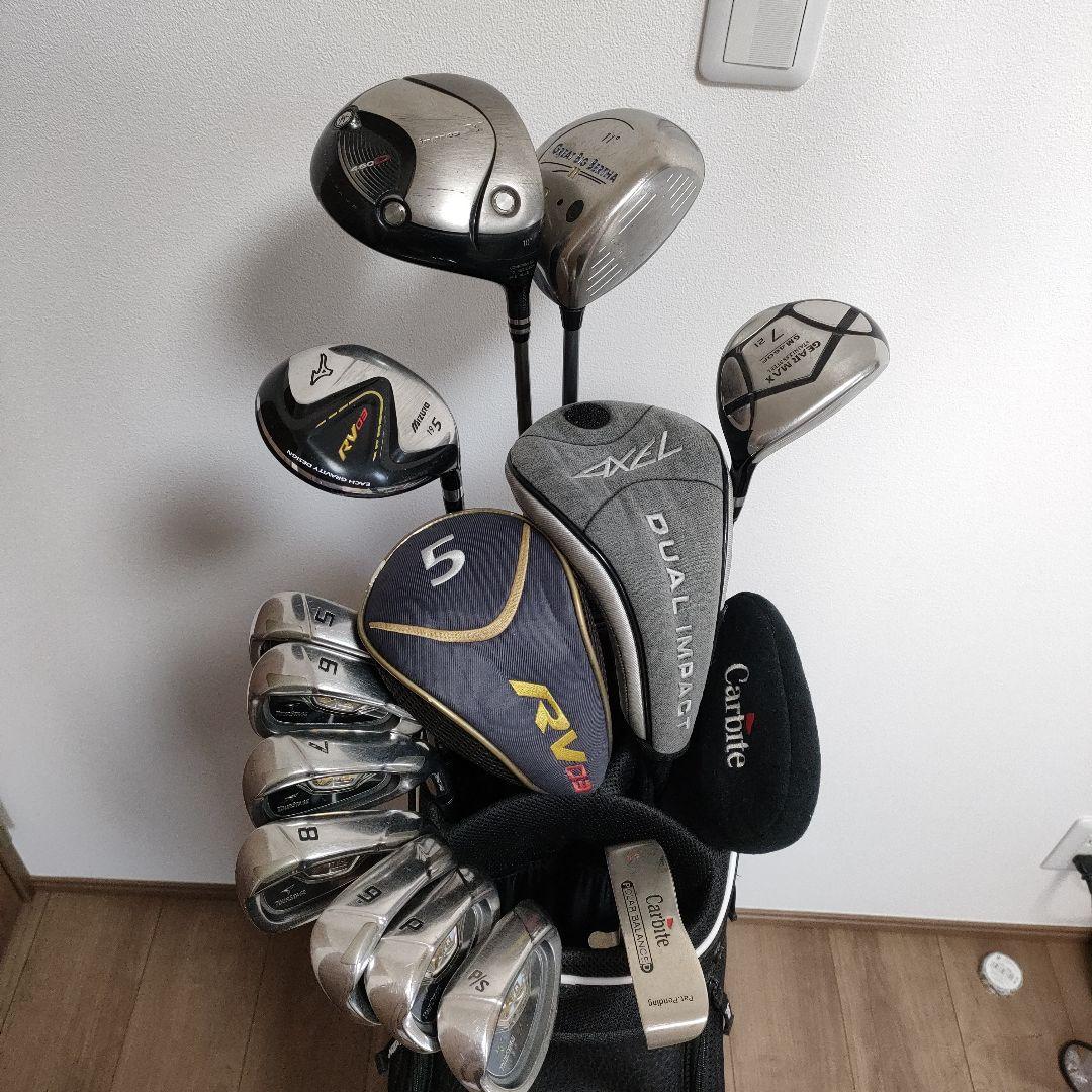 メンズゴルフクラブセット YAMAHA BRIDGESTONE 12本セット