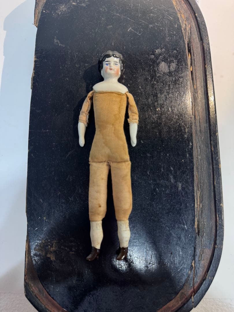 チャイナヘッドドール　19世紀　ドイツ製　アンティーク人形