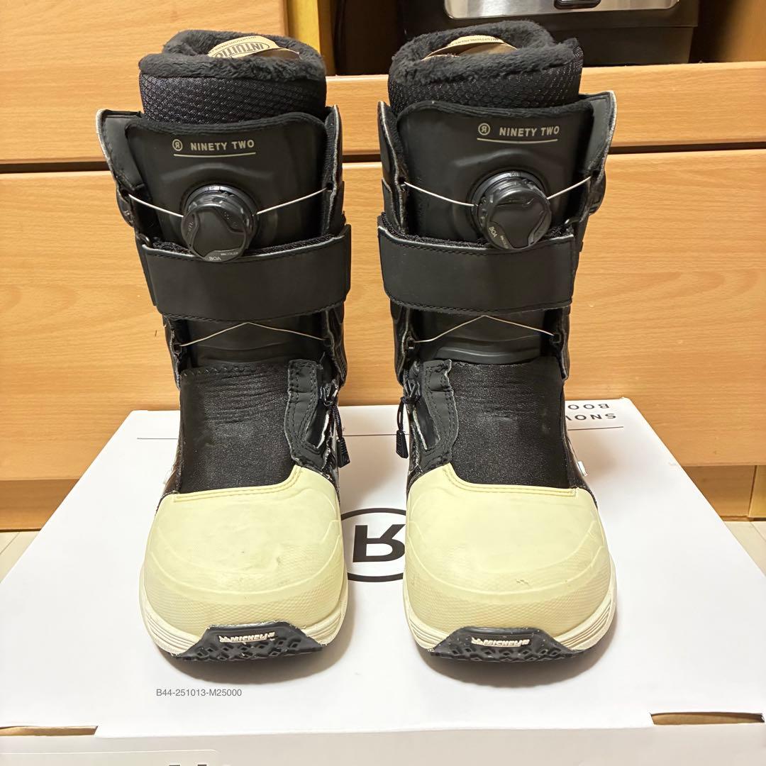 RIDE the 92 25.5 cm ブーツ 2 boa カービング