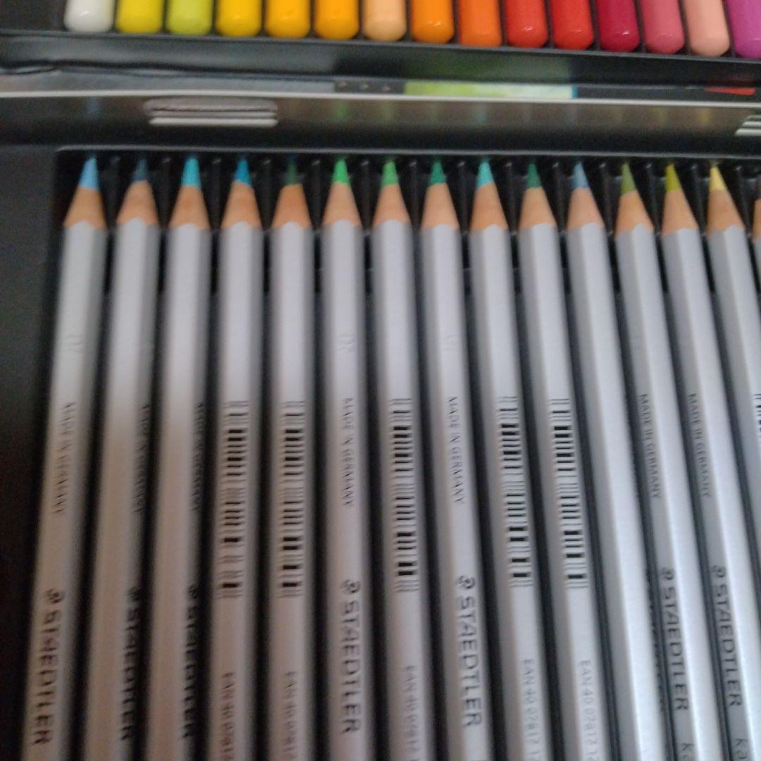【美品】ステッドラー karat aquarell 60色 水彩色鉛筆