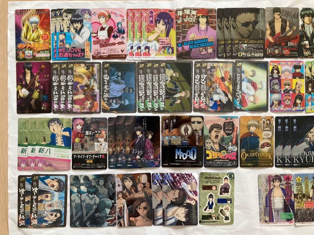 銀魂カードガム コレクション まとめ売り 141枚