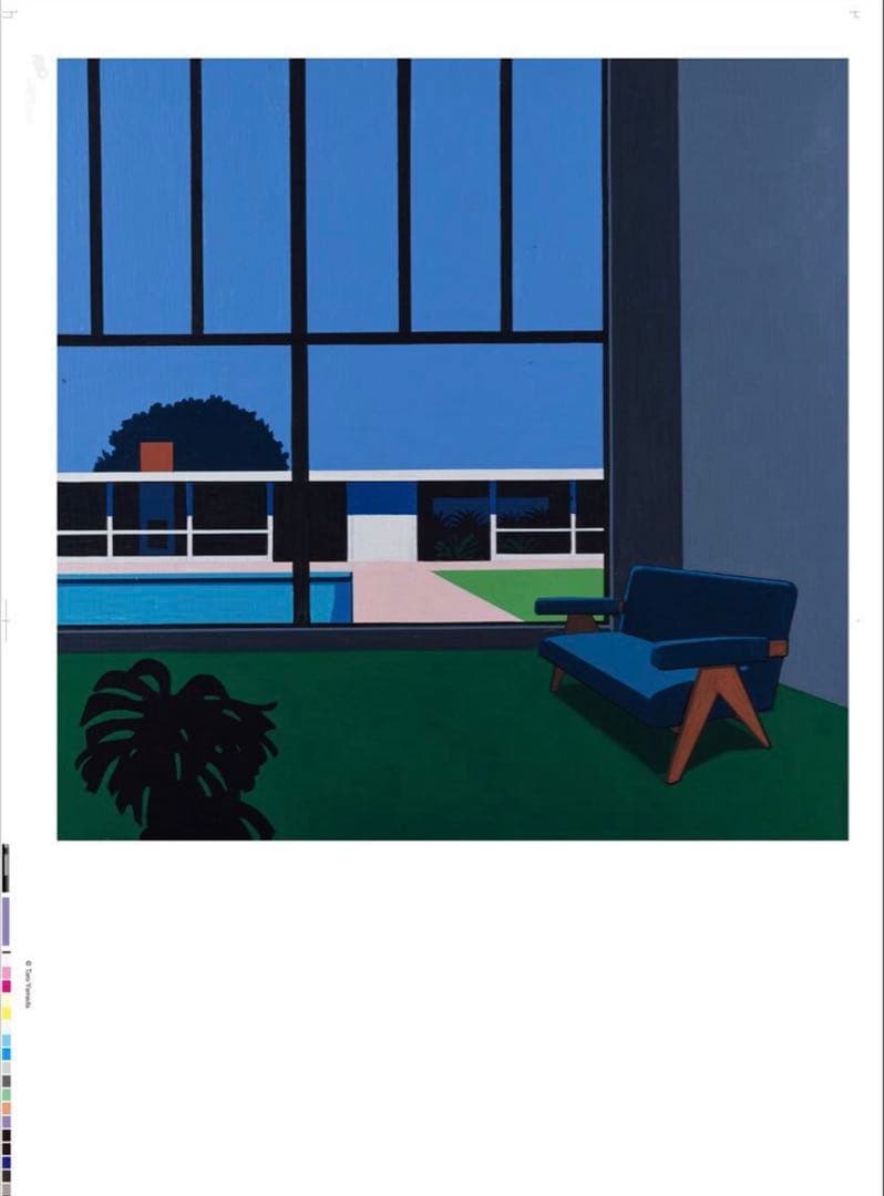 新品 ED100 PARCO ART POSTER 永井博 ポスター