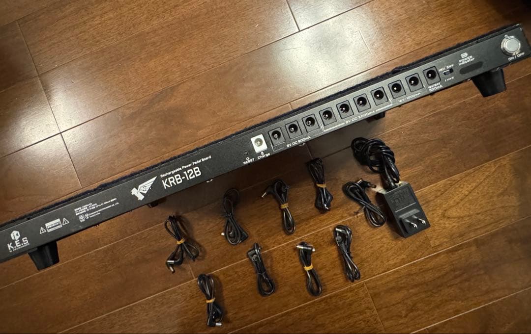 K.E.S　リチウムイオンバッテリー内蔵エフェクトボード　KRB-12B
