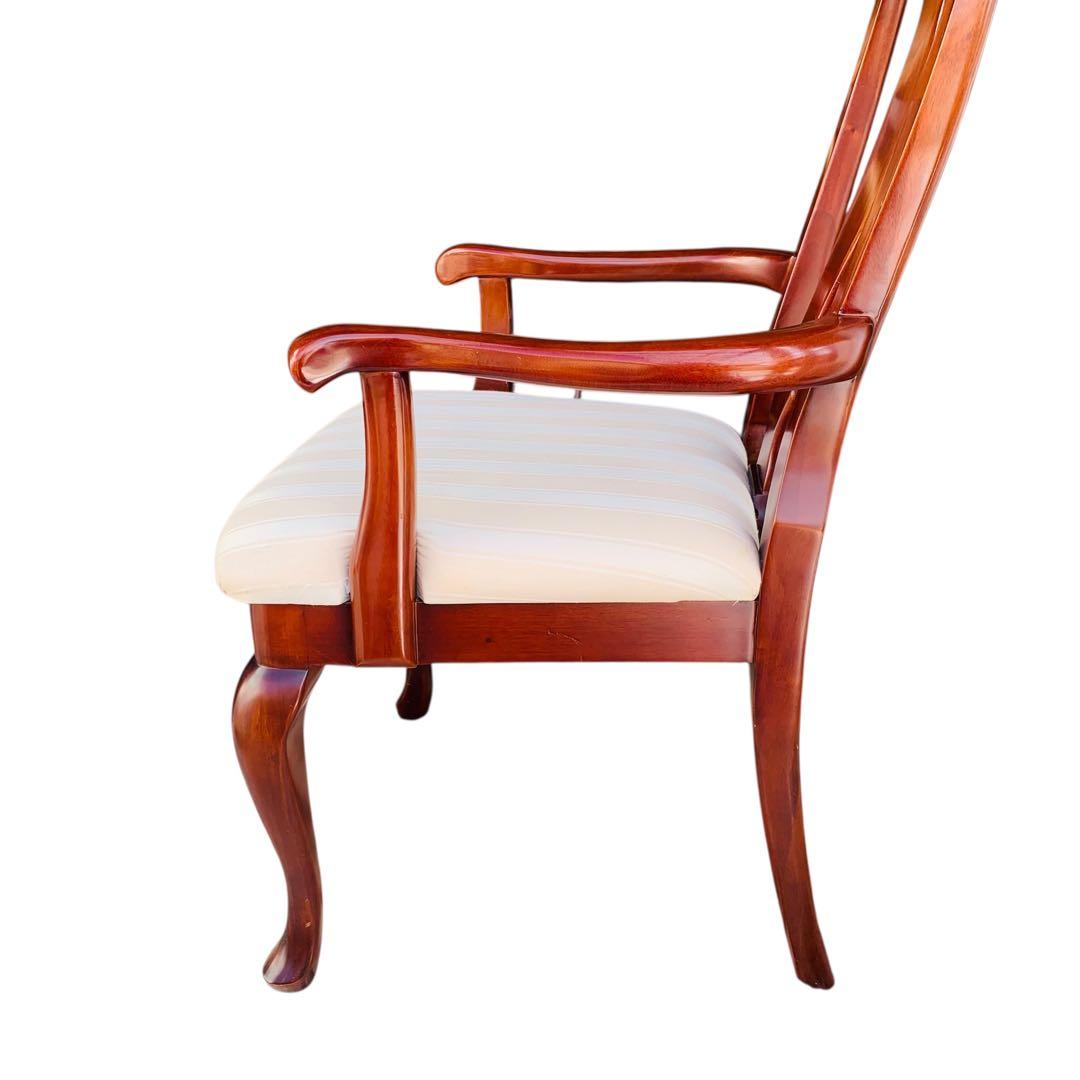 美品‼️大塚家具アンティークチェアー 猫足　レトロ